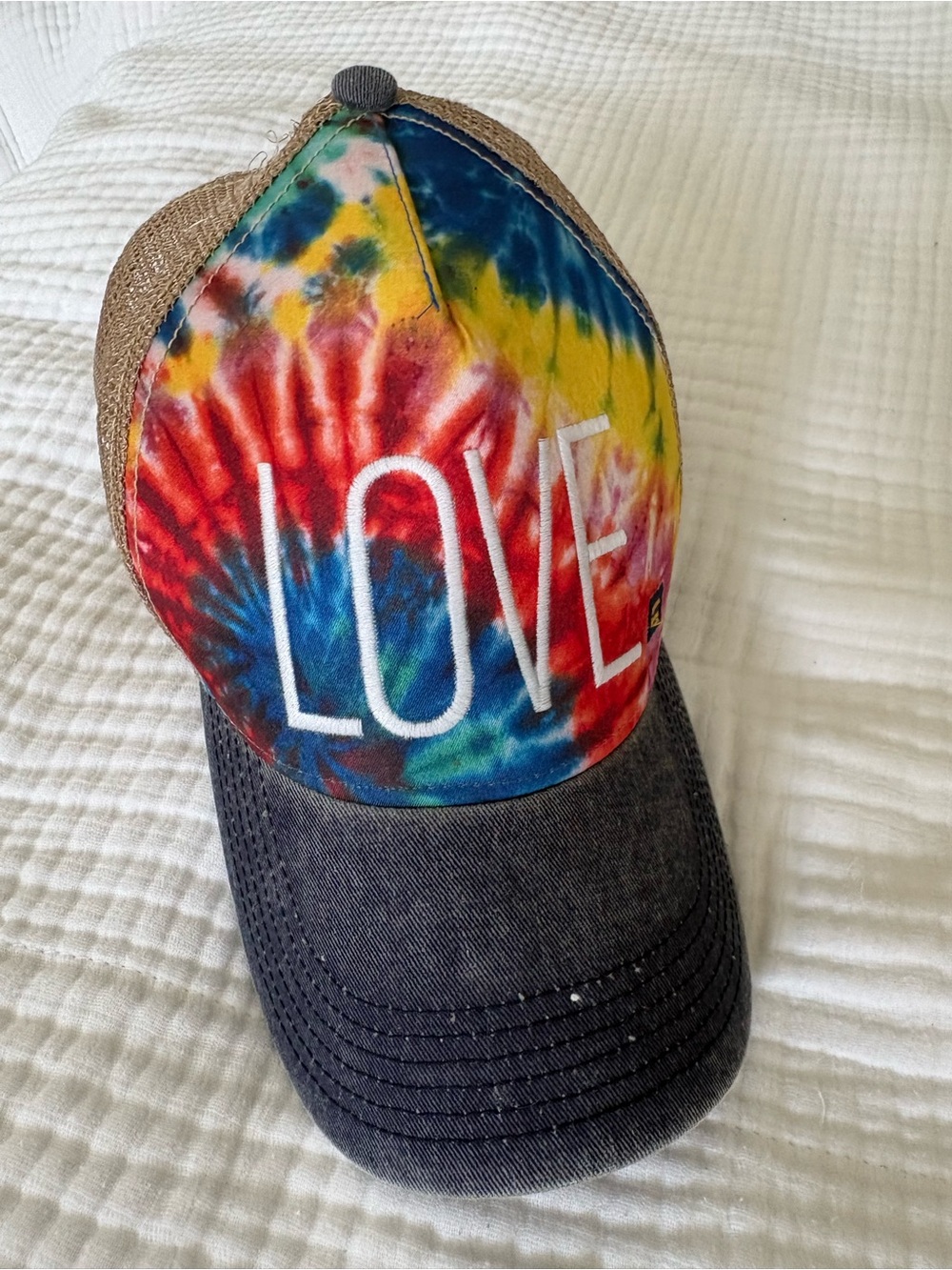 HRC Pride Tie-Dye Trucker Hat - Multicolor